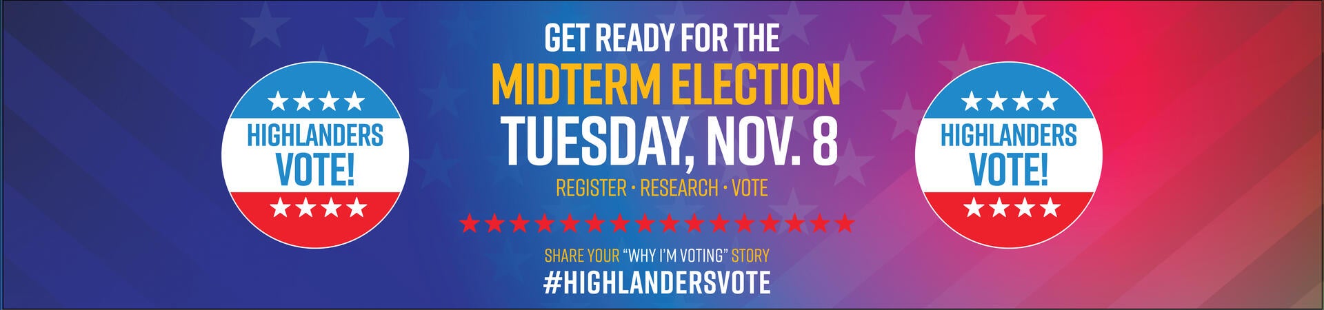 Get ready for the midterm elections Tuesday, Nov. 8